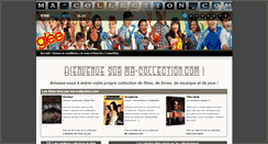 Desktop Screenshot of ma-collection.com
